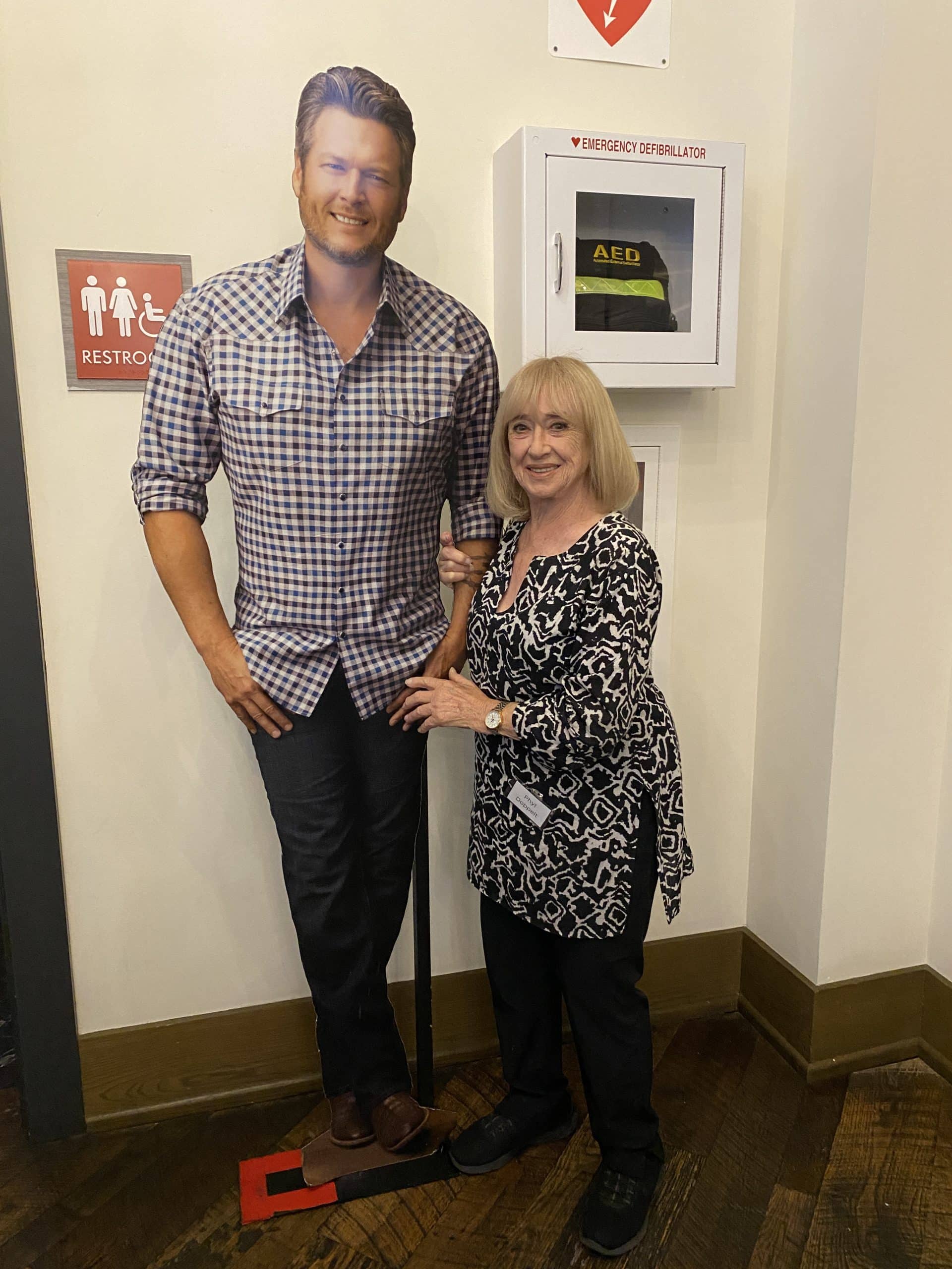 A picture of Blake and Phyl