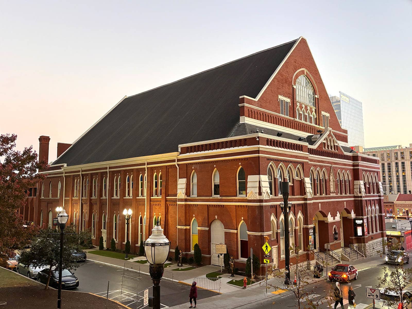 Picture of the Ryman Auditorium in Nashville, Tennessee